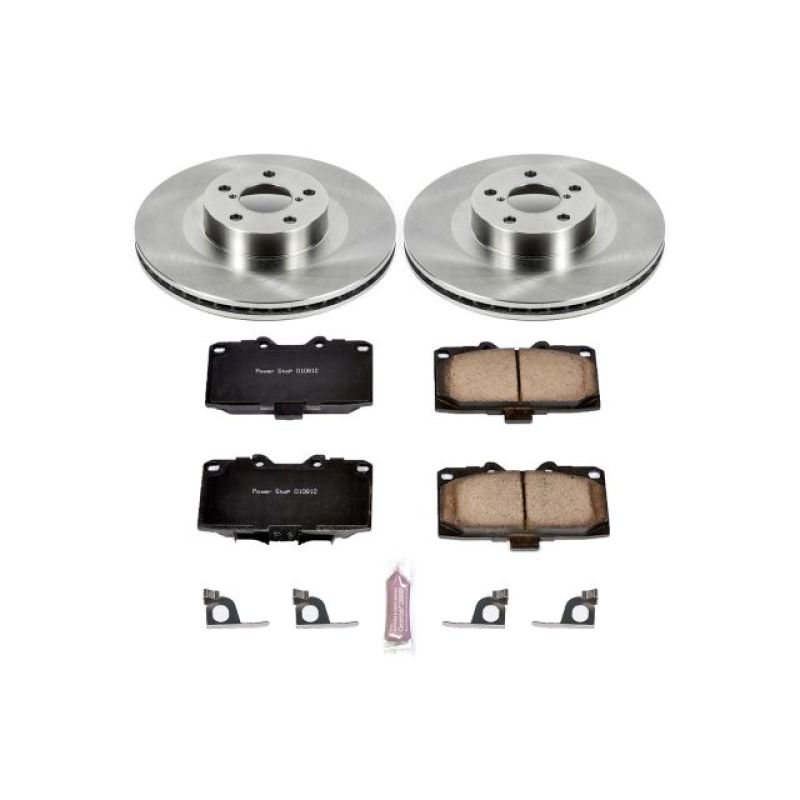 PowerStop KOE2367 fits Subaru 06-07 Impreza Front Autospecialty Brake Kit