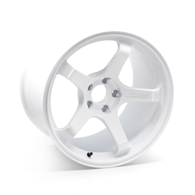 Advan YAQ9I20WWP GT Premium Version 19x9 +20 5x120 Racing White Wheel