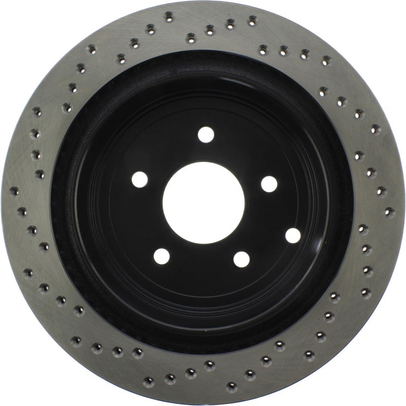 Stoptech 128.42078CL 03-12 Infiniti FX35 Drilled Sport Left Rear Cryo Rotor