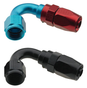 Fragola 231204-BL -4AN x 120 Degree Pro-Flow Hose End - Black