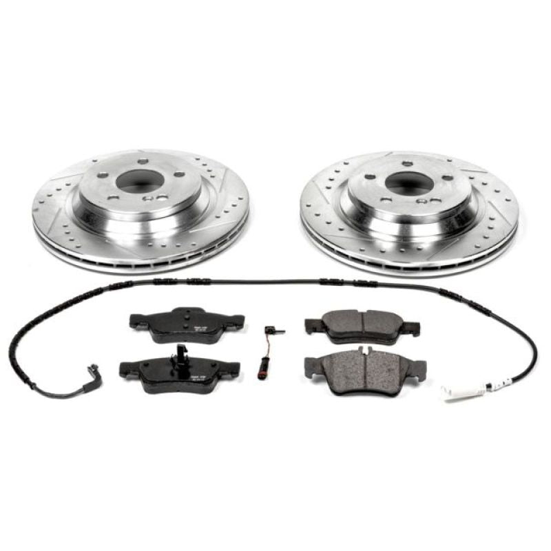 PowerStop K2998 fits Mercedes-Benz 03-06 S500 Rear Z23 Evolution Sport Brake Kit