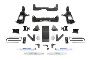 Fabtech K1121 11-19 fits GM 2500HD 2WD/4WD 4in Basic Sys w/Perf Shks