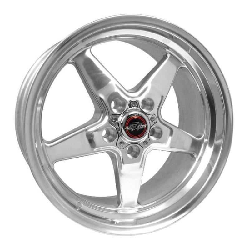 Race Star 92-795152DP 92 Drag Star 17x9.50 5x4.50bc 6.13bs Direct Drill Polished Wheel