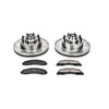 Power Stop K4716 17-18 fits Ford E-450 Super Duty Front Z23 Evolution Brake Kit