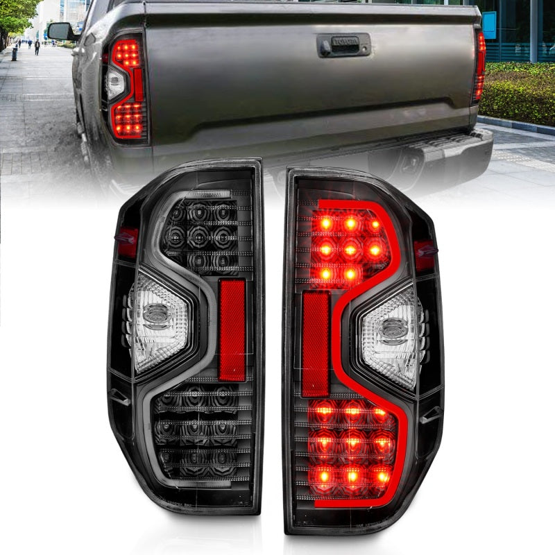 ANZO 311233 2015 fits Toyota 14-20 Tundra LED Taillights Black