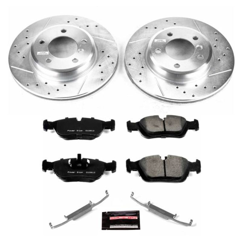 PowerStop K868 fits BMW 01-05 325xi Front Z23 Evolution Sport Brake Kit