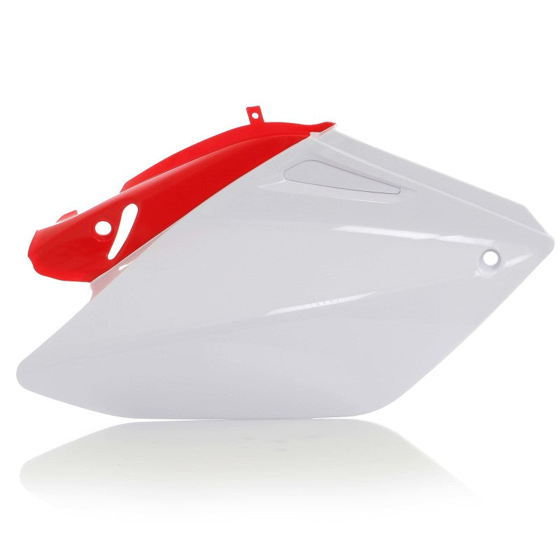 Acerbis 2071081030 fits Honda 07-17 CRF250X04-17 White/Red Side Panels - White/Red