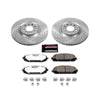 PowerStop K6540-36 14-16 fits Jeep Cherokee Front Z36 Truck & Tow Brake Kit