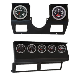 AutoMeter 7040-12 Autometer Sport-Comp II Direct Fit Dash Kit 87-96 fits Jeep Wrangler YJ (Tach/MPH/FL/OilP/WTMP/VLT/TRNS)