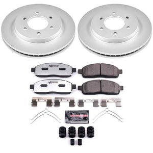 Power Stop 04-08 Ford F-150 Front Z36 Coated Truck & Tow Brake Kit