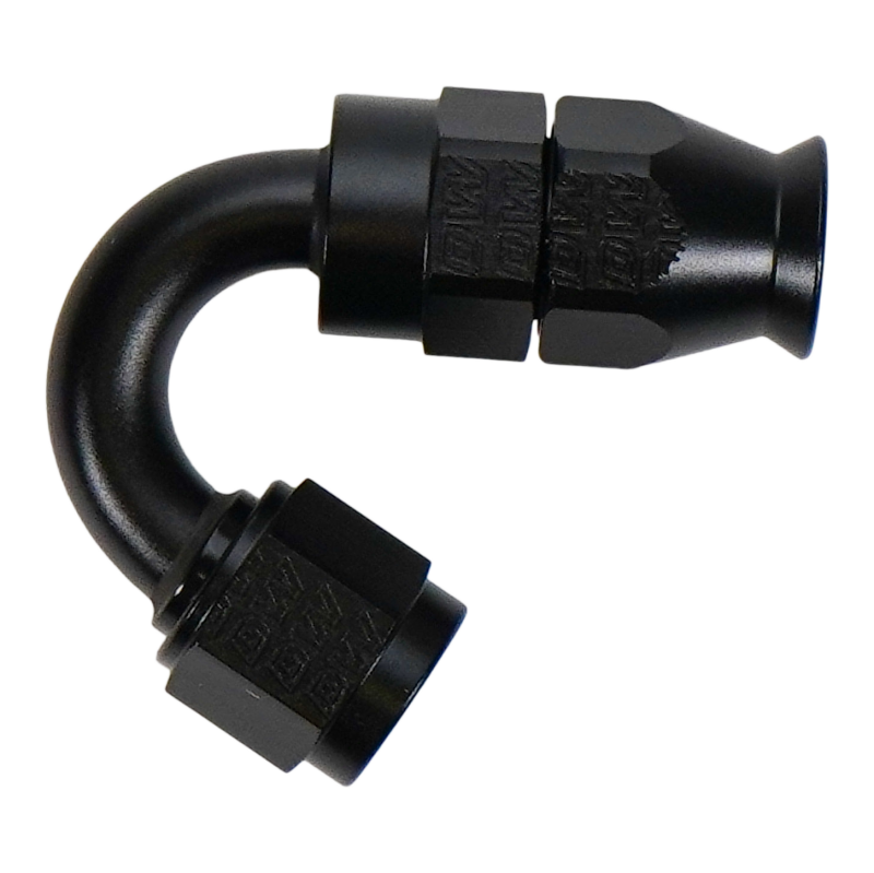 DeatschWerks 6-02-0879-B 6AN Female Flare Swivel (Incl Ferule/Olive) 150-degree Hose End PTFE