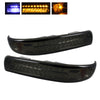 5014580 Xtune fits Chevy 99-02 Silverado LED Amber Bumper Lights Smoke CBL-CS9