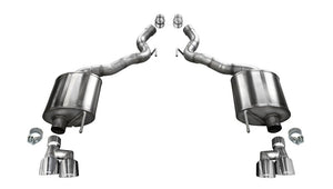 CORSA Performance 21050 Corsa 2018-2023 fits Ford Mustang GT Convertible Sport Axle-Back Exhaust w/ 4in Tips