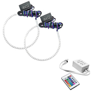 ORACLE Lighting 2302-504 Oracle fits Ford Mustang GT/V6 10-12 Halo Kit - ColorSHIFT w/ Simple Controller