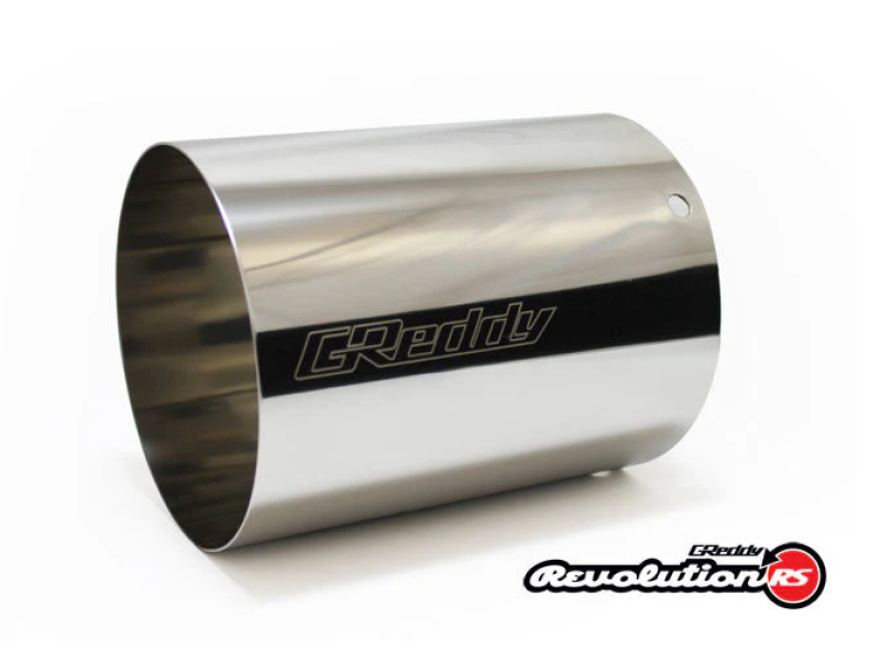 GReddy 11001142 SS Tip (115mm Dia/170mm Length) for Universal 3in Revolution RS
