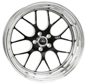 Weld  77MB0110A84A S77 20x11 / 5x4.5 BP / 8.4in. BS Black Wheel (Medium Pad) - N