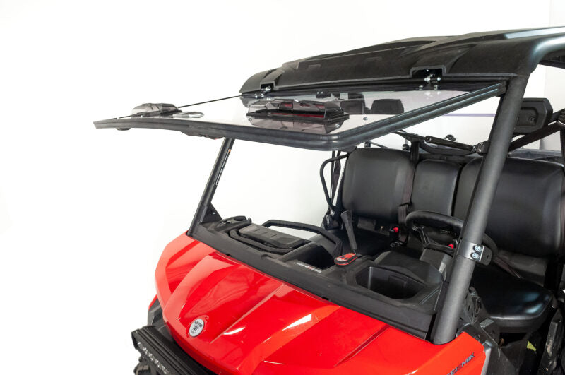 Seizmik 50-50247KIT 16-23 Can Am Defender HD5-HD10/MAX Windshield Flip Up Vented