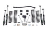 Zone Offroad ZONJ38N 12-18 fits Jeep JK 4dr 4in Suspension Kit
