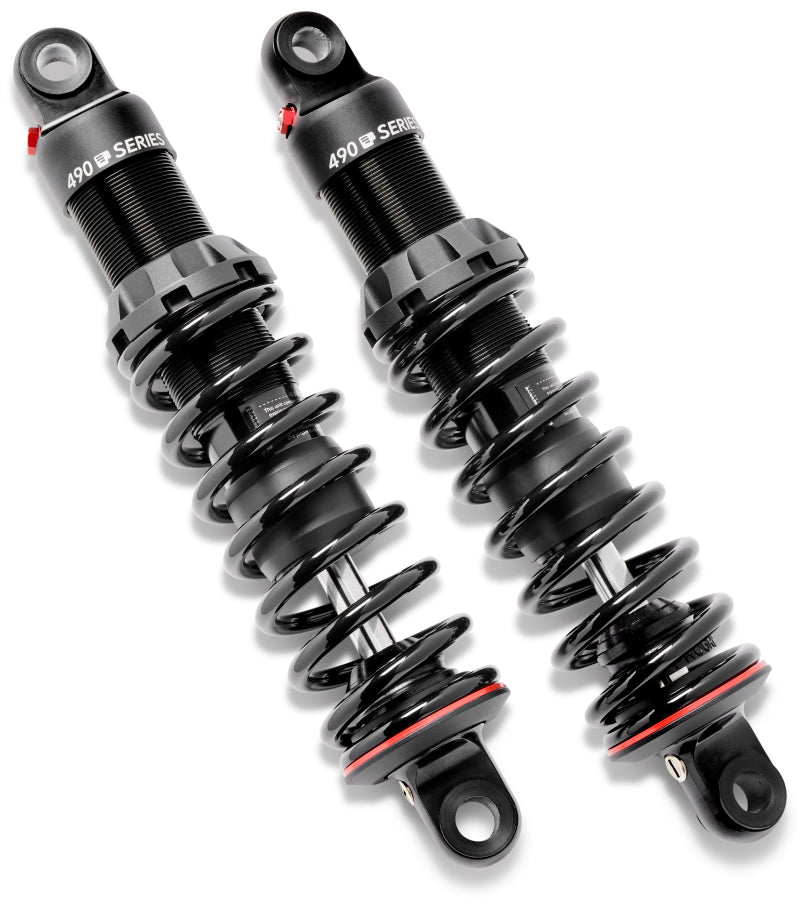 Progressive  490-1018 Harley 490 Series Shocks 14.0in Bearing - Black