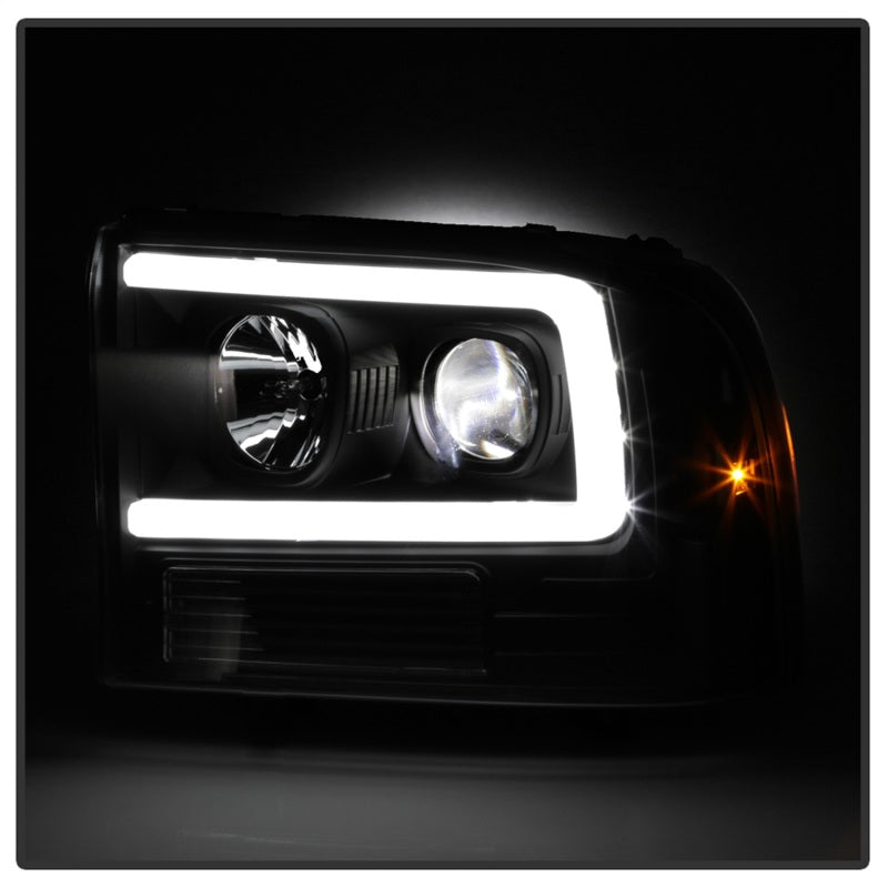 Spyder 5088062 fits Ford 99-04 F-250 /Excursion 00-04 1 Piece LED Headlights -