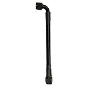 Fragola 6010-1-2-84BL -10AN PTFE Hose Assembly Straight x 90 84in
