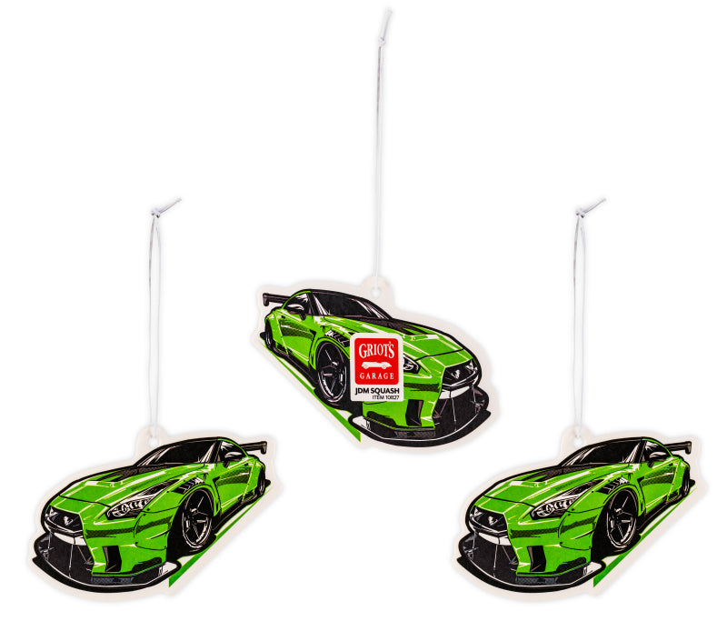 Griots Garage 10827 Stinky-Be-Gone Hanging Air Freshener - JDM Squash