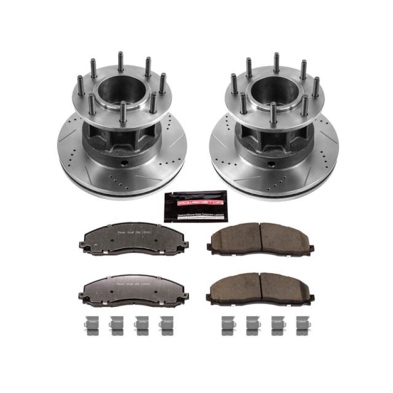 Power Stop K6823 36 fits Ford F-350 Super Duty Front Z36 Truck & Tow Brake Kit