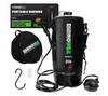 Rhino USA CA-SHPOR-BLK 5 Gallon Portable Pressurized Camp Shower - Black