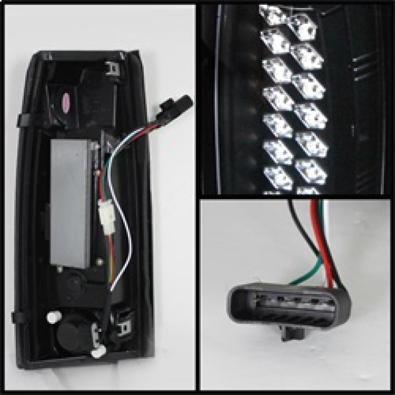Spyder 5001351 fits Chevy 88-98 C/K Series 1500 /Blazer 92-94 LED Tail Lights B
