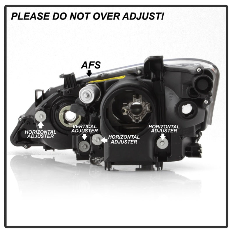 SPYDER 9943300 xTune fits Lexus ES350 Passenger Side HID/AFS Headlight OEM Right