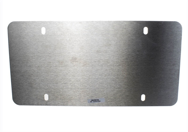 fits Ford Racing M-1828-LS Stainless Steel Marque Plate