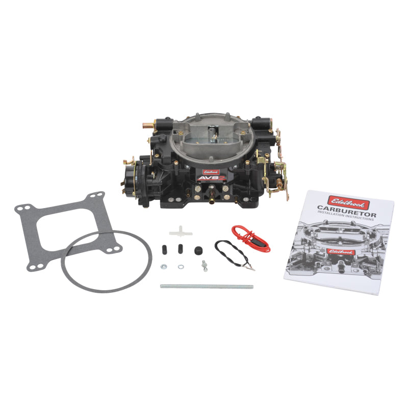 Edelbrock 19063 Carburetor Thunder AVS2 Series 650 CFM Electric Choke Black Powder Coated (Non-EGR)