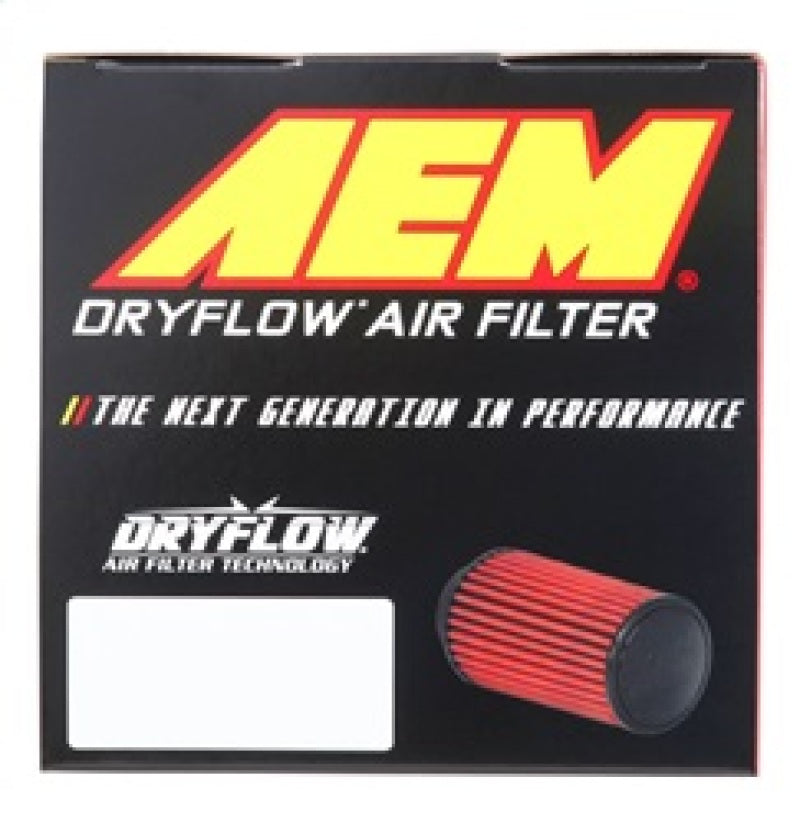 AEM 21-2019DK DryFlow Air Filter AIR FILTER KIT 2.5in X 9in DRYFLOW