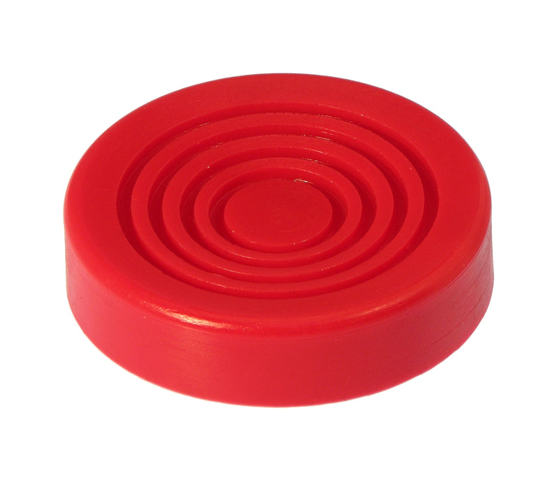 Prothane 19-1403 Universal Jack Pad 3in Diameter Model - Red