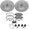 Power Stop 11-16 Land Rover LR4 Front Z36 Coated Truck & Tow Brake Kit