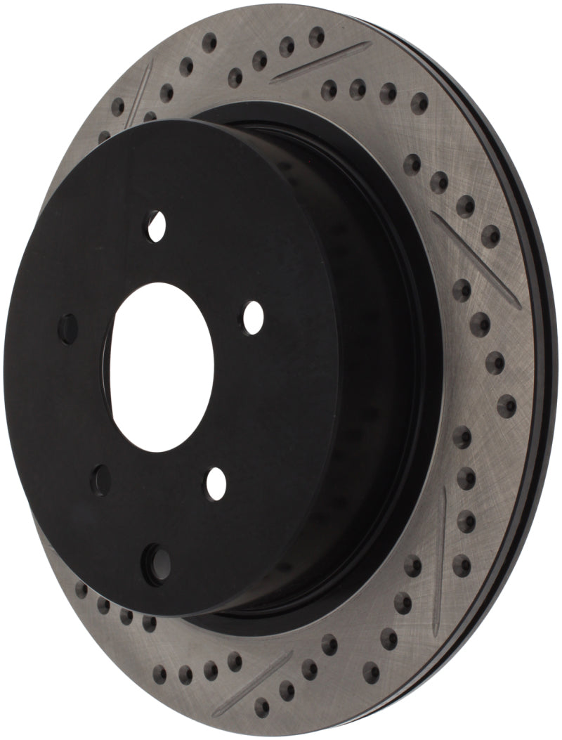 Stoptech 127.42078R Slotted & Drilled Sport Brake Rotor