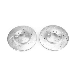 PowerStop fits Buick 16-18 Envision Front Evolution Drilled & Slotted Rotors -