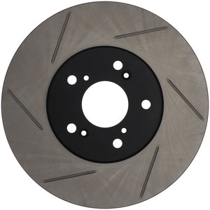 Stoptech 126.40046SR Power Slot Slotted 99-08 fits Acura TL (STD Caliper) / 01-03 CL / 04-09 TSX Front Right Rotor