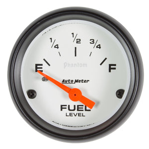 AutoMeter 5719 Autometer Phantom Gauge Fuel Level 2 1/16in 73e To 10f(Aftermarket Linear) Elec Phantom