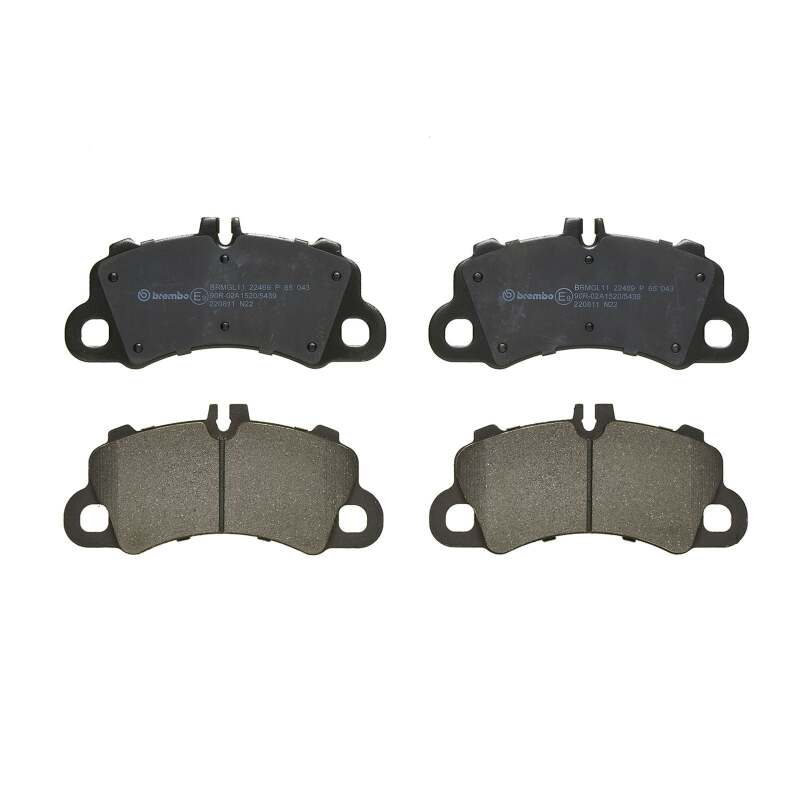 Brembo OE P65043 2024 fits Porsche Macan Front Premium Low-Met OE Equivalent Pad