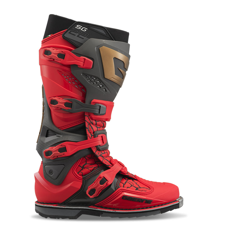 Gaerne 2262-015-10.5 SG22 MAGMA MJK LE Boot Deep Black/Fiery Red Size 10.5