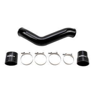 Wehrli 19-24 Cummins 6.7L Driver Side 3.5in Intercooler Pipe - Gloss Black