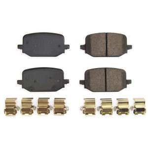 PowerStop 17 fits Ford Explorer Rear Z17 Evolution Ceramic Brake Pads w/Hardware