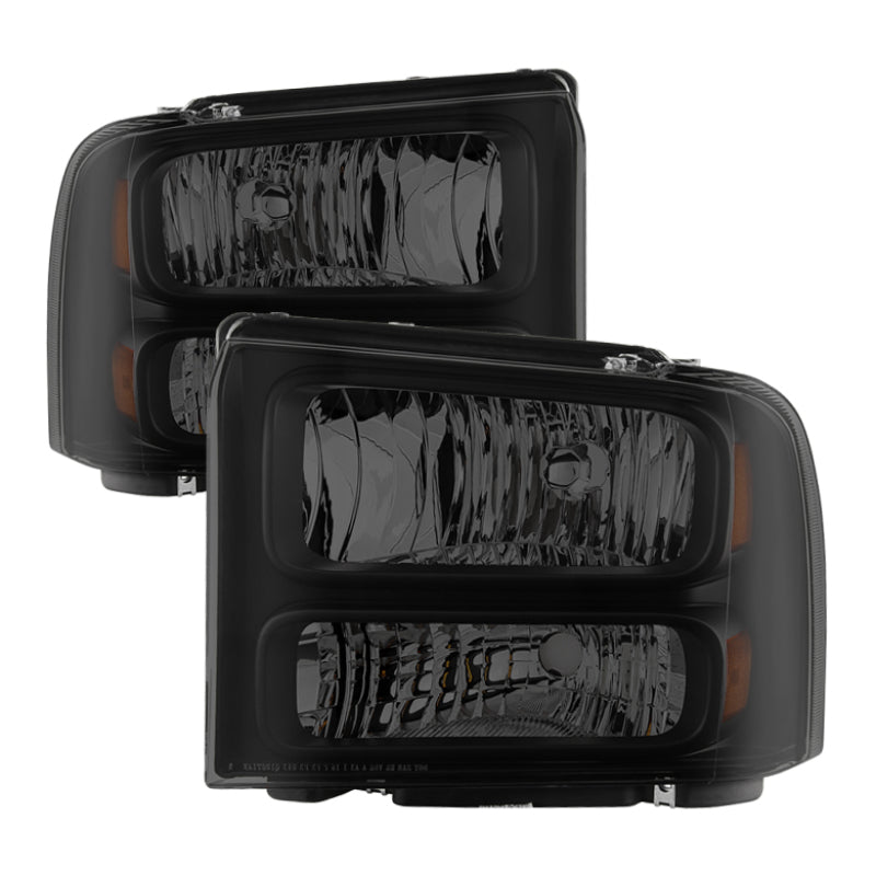 9033001 Xtune fits Ford 99-04 F250 F350 F450 Superduty Excursion Headlights Bl