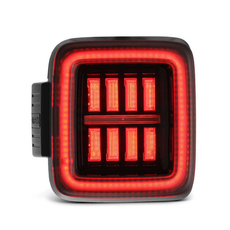 AlphaRex 602010 18-23 fits Jeep Wrangler JL NOVA Prismatic LED Taillights Alp