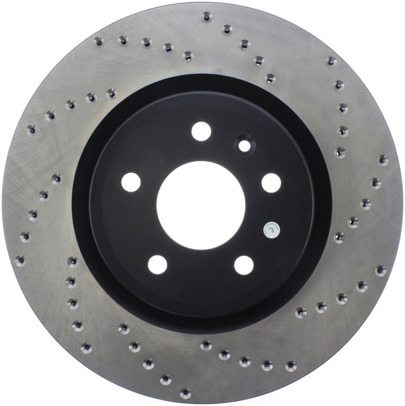 Stoptech 128.61102L Drilled Sport Brake Rotor
