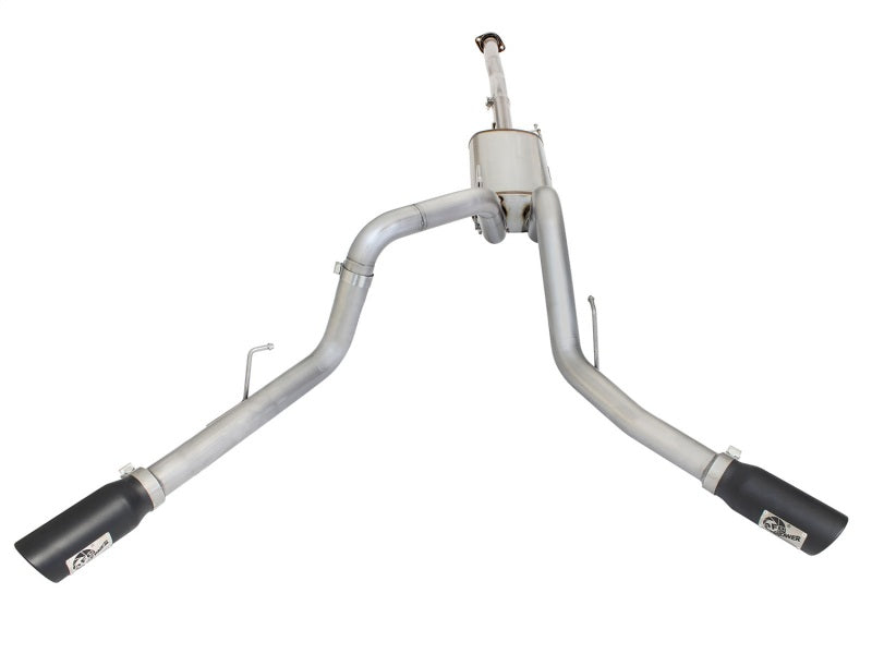 AFE 49-43070-B rce XP Exhaust 3in SS Dual Side Exit CB w/ Black Tips 15 fits Fo