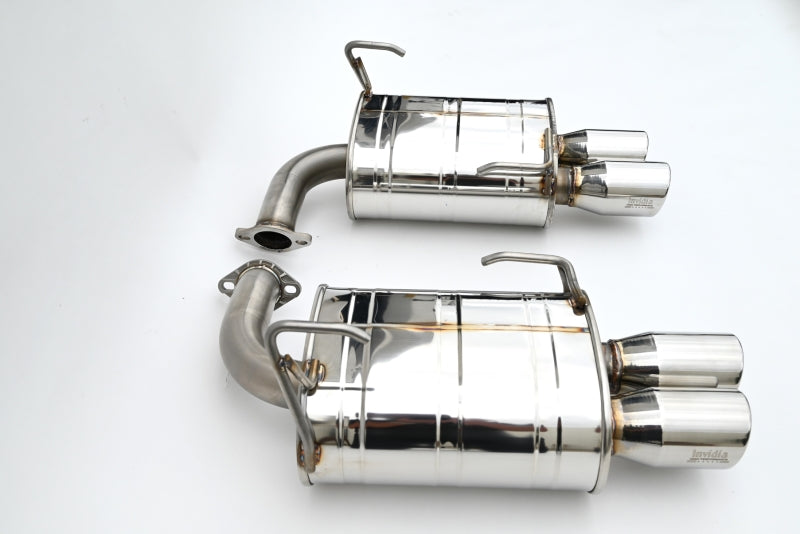 Invidia HS22SW4AQ4RSL fits Subaru 3.5in. Rolled Dual Wall Tip Axle-back Exhaust