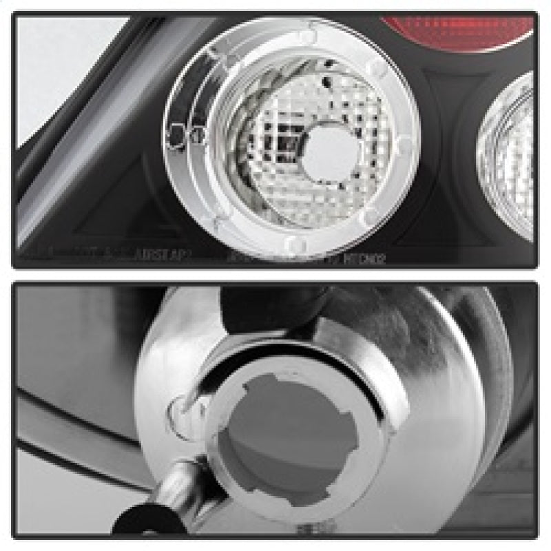 Spyder 5005434 fits Hyundai 03-05 Tiburon Euro Style Tail Lights Black ALT-YD-H