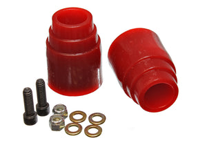 Energy Suspension 9.9155R 00-04 fits Ford Excursion Red Rear Axle Bump Stop Set
